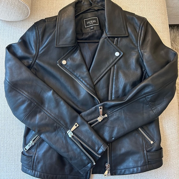 Guess Jackets & Blazers - GUESS Leather Jacket